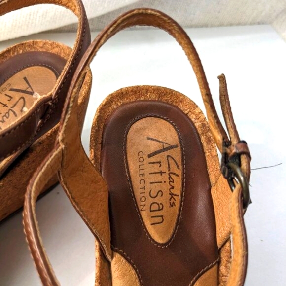 Clark's Cork&Leather, Artisan Collection, size 6 - Picture 2 of 6